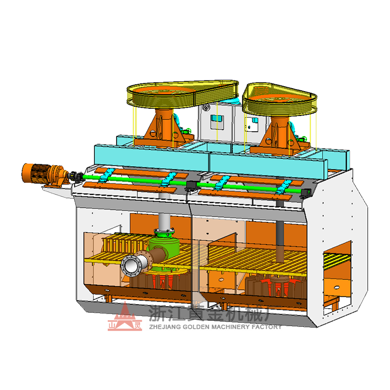 Máquina de flotación tipo CLF
